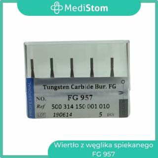 Wiertło z węglika spiekanego FG 957; 5 szt. od MediStom