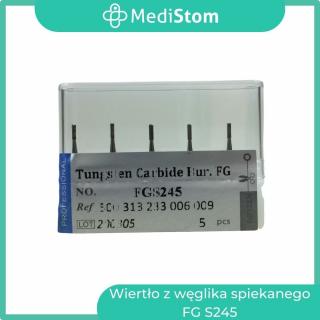 Wiertło z węglika spiekanego FG S245; 5 szt. od MediStom