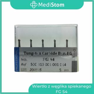 Wiertło z węglika spiekanego FG S4; 5 szt. od MediStom