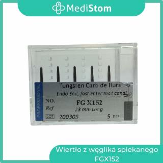 Wiertło z węglika spiekanego FG X152; 5 szt. od MediStom