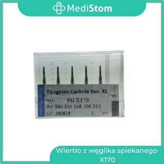 Wiertło z węglika spiekanego FG X170; 5 szt. od MediStom