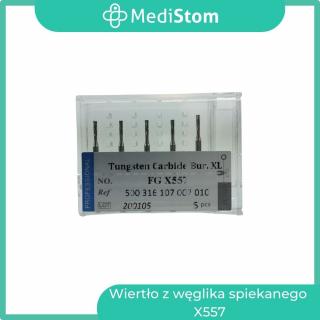 Wiertło z węglika spiekanego FG X557; 5 szt. od MediStom