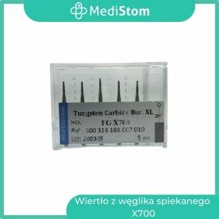 Wiertło z węglika spiekanego FG X700; 5 szt. od MediStom