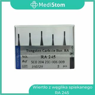 Wiertło z węglika spiekanego RA 245; 5 szt. od MediStom