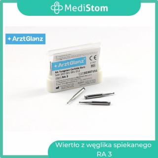 Wiertło z węglika spiekanego RA 3; 5 szt. od MediStom