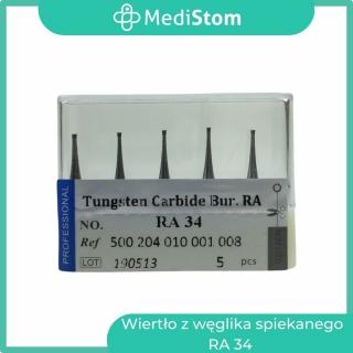 Wiertło z węglika spiekanego RA 34; 5 szt. od MediStom