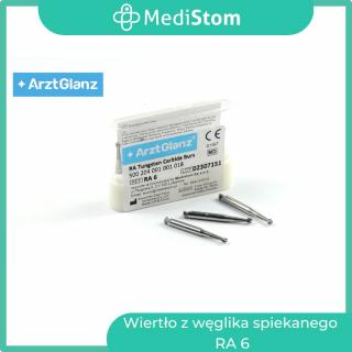 Wiertło z węglika spiekanego RA 6; 5 szt. od MediStom