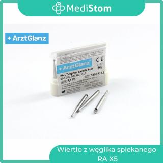 Wiertło z węglika spiekanego RA X5; 5 szt. od MediStom