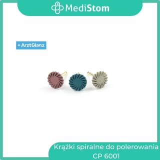 Zestaw krążków spiralnych do polerowania CP 6001 od MediStom