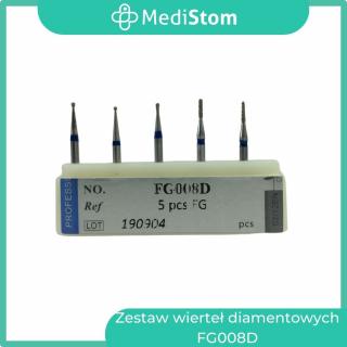 Zestaw wierteł diamentowych dla początkujących i studentów od MediStom