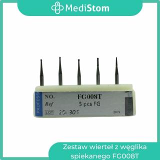 Zestaw wierteł z węglika spiekanego dla początkujących i studentów od MediStom