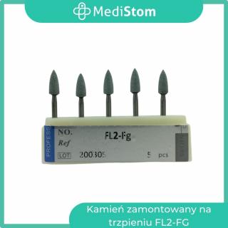 Zielony kamień do polerowania Arkansas FL2-FG od MediStom