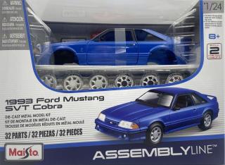 Ford Mustang SVT Cobra 1993 model do składania 1:24 Maisto 39537