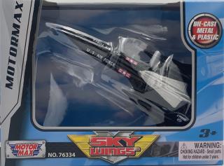 Samolot Lockheed Martin SR-71 Blackbird 4,5" 11,5 cm METAL Motormax BOX