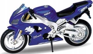 YAMAHA YZF-R1 1999 motocykl 1:18 Welly metalowy