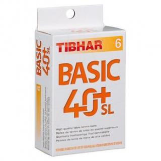 Piłki Tibhar plastikowe Basic 40+ treningowe