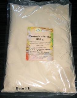 Czosnek mielony 800 g.