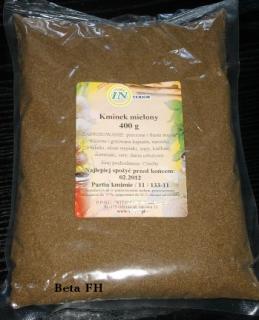 Kminek mielony 400 g.