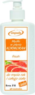Kormoran mydło 0,5 kg FRESH z pompką.