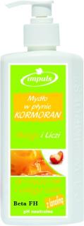 Kormoran mydło 0,5 kg LICZI/MANGO z pompką.