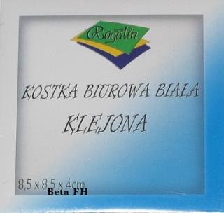 Kostka biała klejona 8,5/8,5