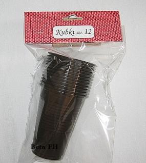 Kubek brązowy 200 ml a'12