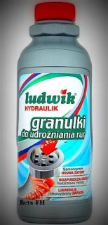 Ludwik Hydraulik granulki 1,0 kg Ludwik do udrażniania rur.