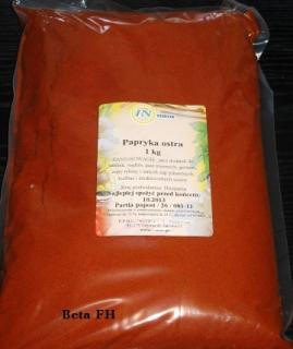 Papryka ostra 1000 g.