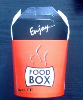 Pojemnik kubełek papierowy 750 ml a'50.