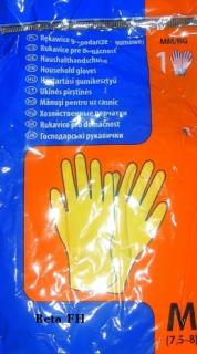 Rękawice gumowe uniwersalne M