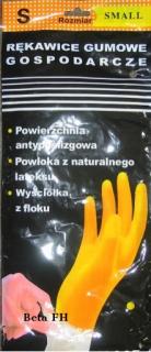 Rękawice gumowe uniwersalne S