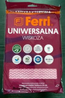Ścierki wiskozowe uniwersalne a'10 Ferri.