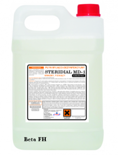 Steridial MD 1 5 kg. Skoncentrowany płyn myjąco-dezynfekujący.
