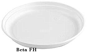 Talerz plastikowy fi 22 a'100