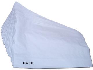 Torba fałdowa biała 0,5 kg a'1000 Papierowa torebka biała.