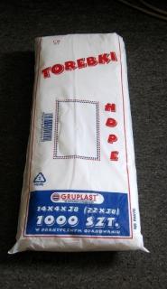 Woreczki HDPE 14/4/38 O a'800