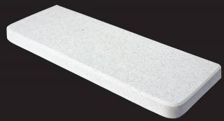 Parapet z konglomeratu BIANCO CARRARA, Carrara Micro grubość 2cm