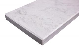 Parapet z konglomeratu ROYAL WHITE grubość 3cm
