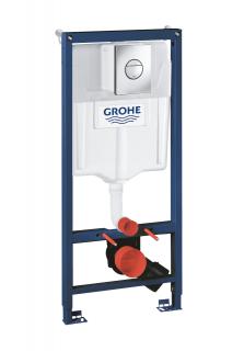 Grohe Rapid SL Set 3w1 38860000 - Zestaw podtynkowy do wc z przyciskiem Nova Cosmopolitan chrom połysk