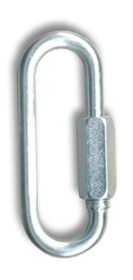Maillon Rapide owal wydłużony ocynk 5 mm
