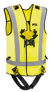 NEWTON EASYFIT HI-VIZ  Uprząż zabezpieczająca przed upadkiem z kamizelką PETZL