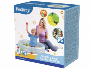 BESTWAY Dmuchany Basen Ogrodowyz Piłeczkami 51141