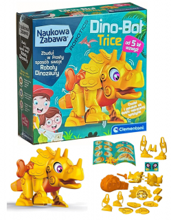 Clementoni Naukowa zabawa Dino-Bot Triceratops 50797