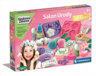CLEMENTONI Naukowa zabawa Salon urody deluxe