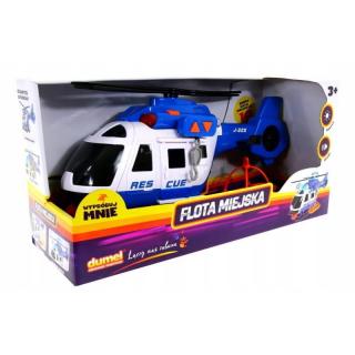 Dumel Flota miejska helikopter niebieski