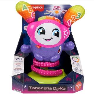 Fisher Price Taneczna DJ-ka Interaktywna edukacyjna PL