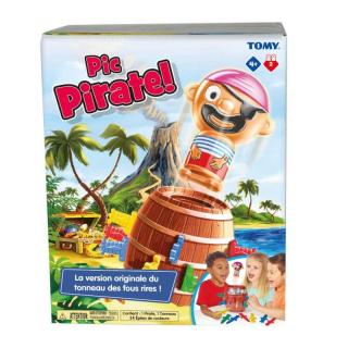 Gra Beczka z wyskakującym piratem