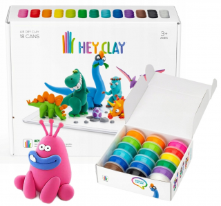 HEY CLAY masa plastyczna Dinozaury