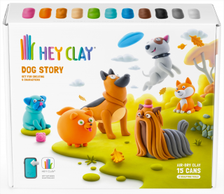 HEY CLAY masa plastyczna Psy