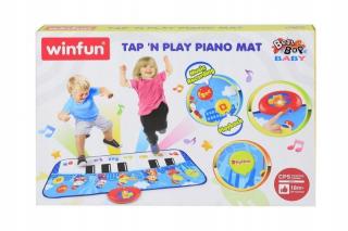 SMILY PLAY mata do tańczenia muzyczna 18 m+